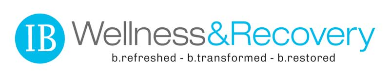 IB Wellness & Recovery logo with tagline text